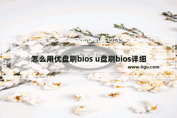 怎么用优盘刷bios u盘刷bios详细教程