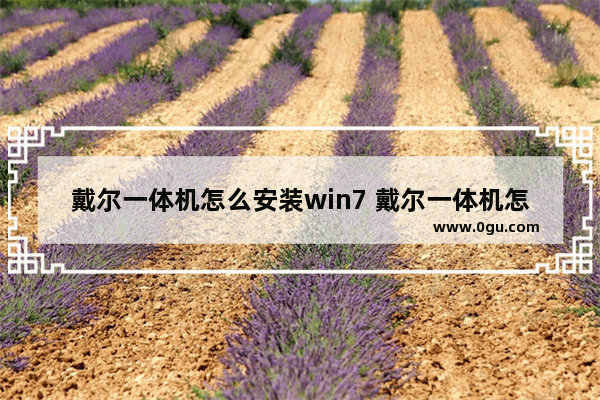 戴尔一体机怎么安装win7 戴尔一体机怎么装机