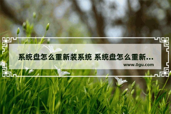 系统盘怎么重新装系统 系统盘怎么重新装系统还原
