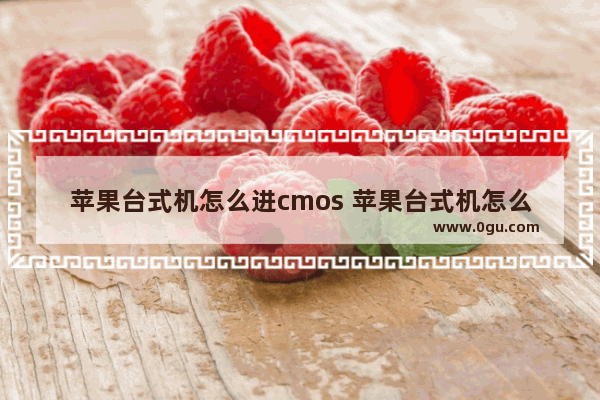 苹果台式机怎么进cmos 苹果台式机怎么进去恢复模式