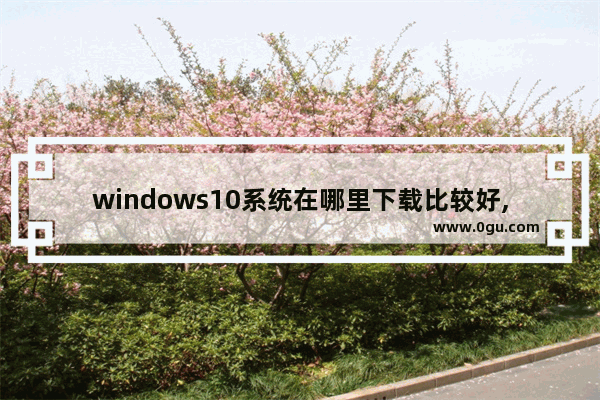 windows10系统在哪里下载比较好,win10系统在哪下载软件好