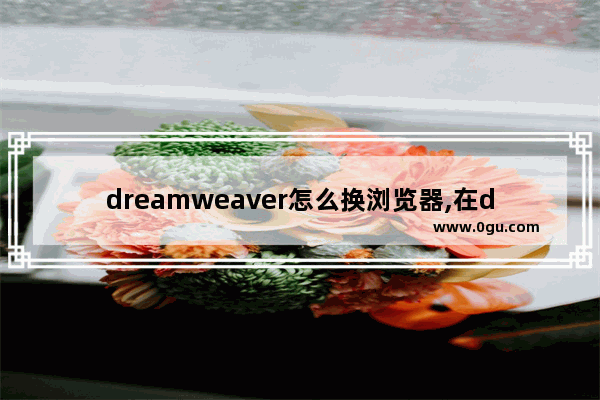 dreamweaver怎么换浏览器,在dreamweaver中使用主浏览器的快捷键