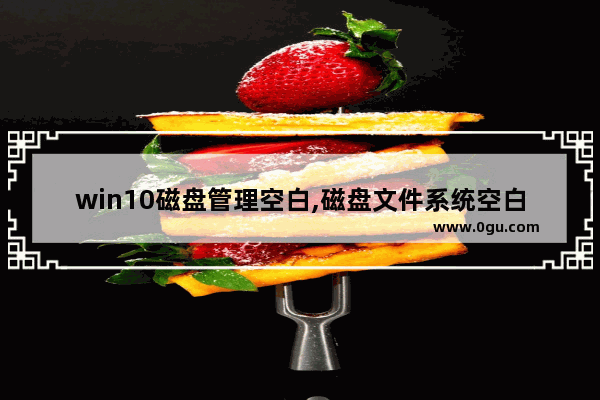 win10磁盘管理空白,磁盘文件系统空白