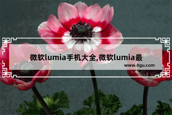 微软lumia手机大全,微软lumia最后一款旗舰