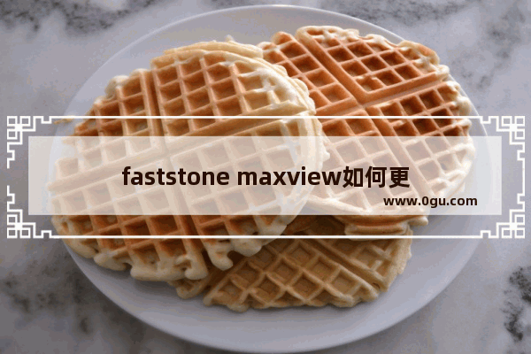 faststone maxview如何更改图片大小 faststone maxview更改图片大小的方法
