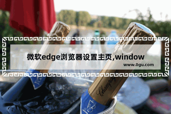 微软edge浏览器设置主页,windows edge设置主页