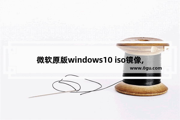 微软原版windows10 iso镜像,微软官网下载windows10(ISO文件)