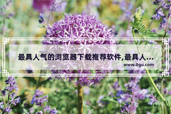 最具人气的浏览器下载推荐软件,最具人气的浏览器下载推荐网站