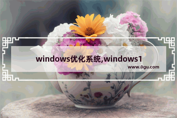 windows优化系统,windows10系统优化软件