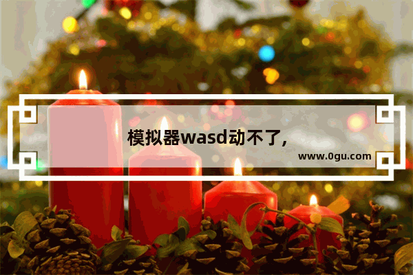 模拟器wasd动不了,