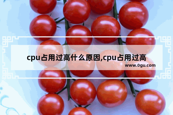 cpu占用过高什么原因,cpu占用过高