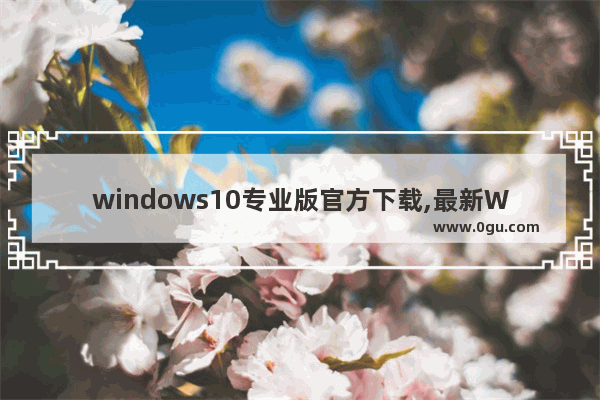 windows10专业版官方下载,最新Win10专业版下载