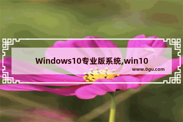 Windows10专业版系统,win10操作系统专业版和家庭版