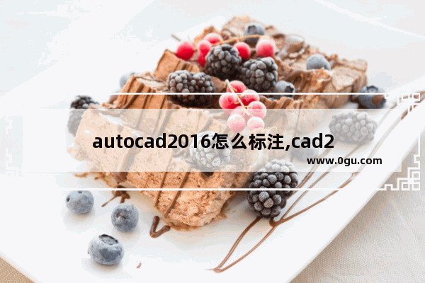 autocad2016怎么标注,cad2014怎么加标注
