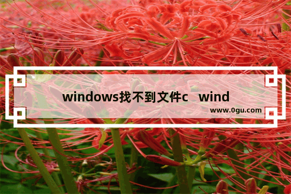 windows找不到文件c   windows  temp,temp文件夹损坏或无法读取