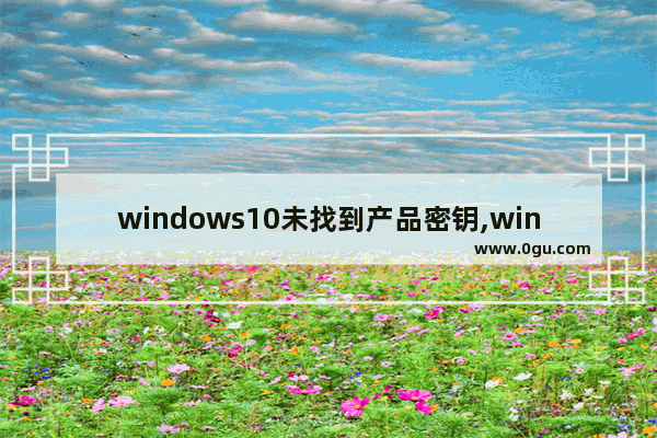 windows10未找到产品密钥,windows 8.1企业版激活密钥