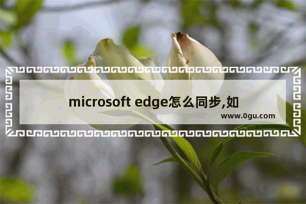 microsoft edge怎么同步,如何取消microsoft edge浏览器的同步