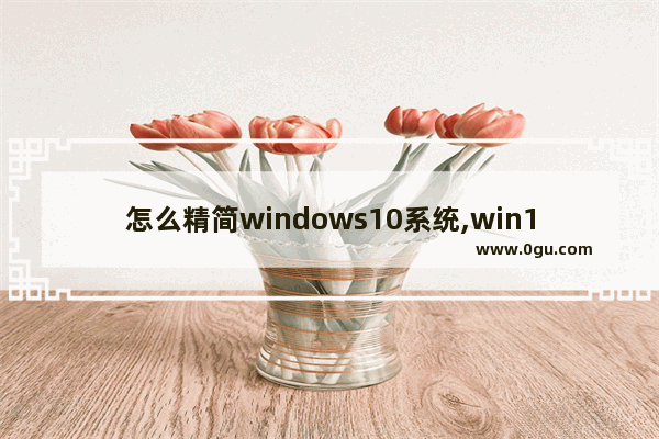 怎么精简windows10系统,win10系统精简版