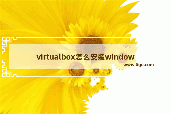 virtualbox怎么安装windows系统,virtualbox系统安装