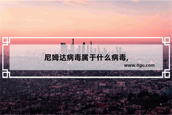 尼姆达病毒属于什么病毒,