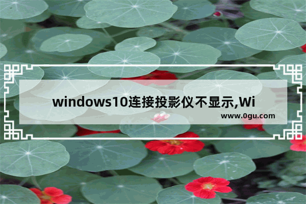 windows10连接投影仪不显示,Win10无法连接投影仪