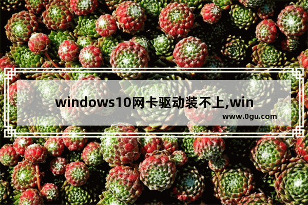 windows10网卡驱动装不上,win10无线网卡驱动没了怎么办