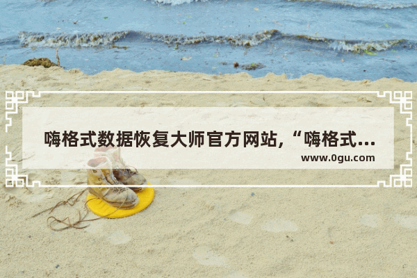 嗨格式数据恢复大师官方网站,“嗨格式数据恢复大师”