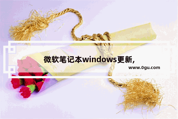 微软笔记本windows更新,