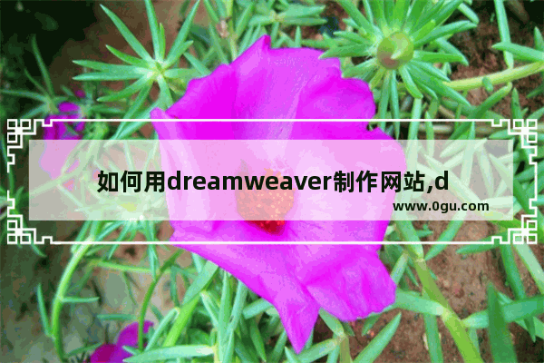 如何用dreamweaver制作网站,dreamweaver网页源代码