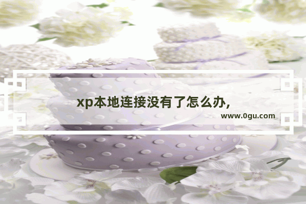xp本地连接没有了怎么办,