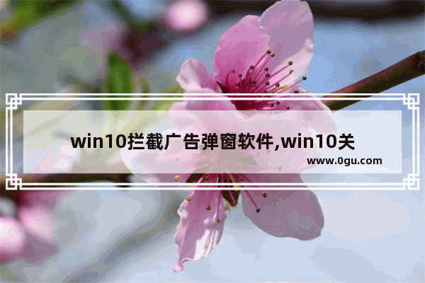 win10拦截广告弹窗软件,win10关闭广告拦截