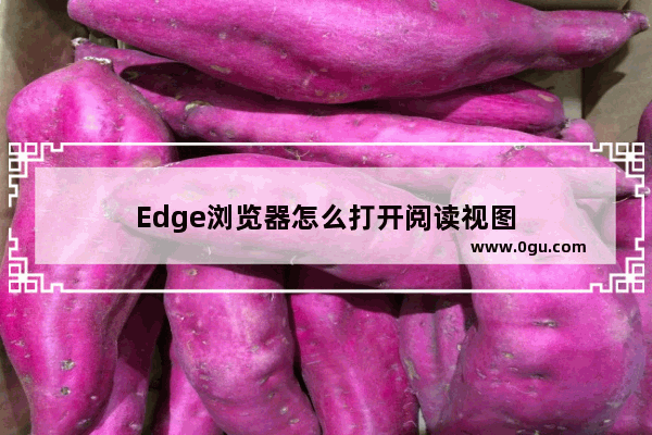Edge浏览器怎么打开阅读视图
