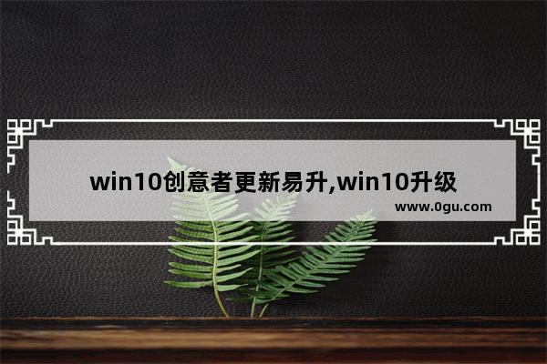 win10创意者更新易升,win10升级和自定义安装