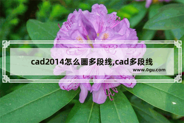 cad2014怎么画多段线,cad多段线画法详述