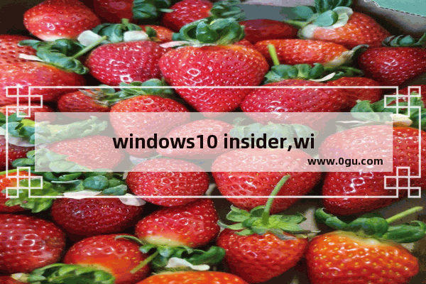 windows10 insider,win10 insider preview是什么版本