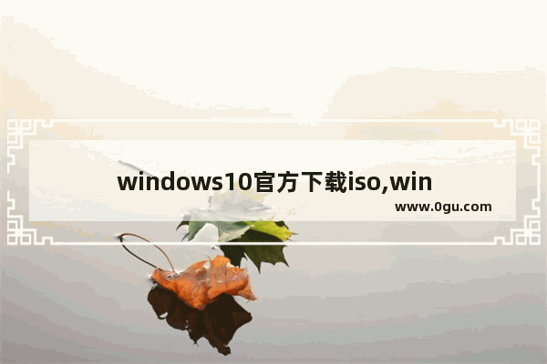 windows10官方下载iso,windows11最新原版iso下载