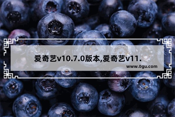 爱奇艺v10.7.0版本,爱奇艺v11.6.0