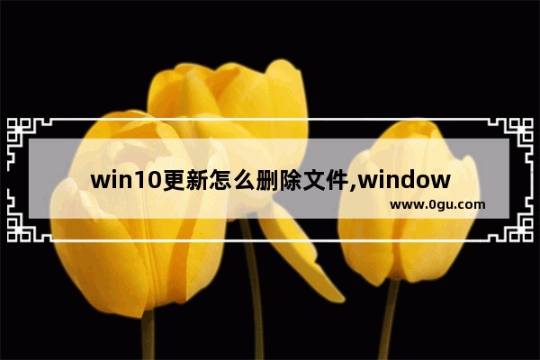 win10更新怎么删除文件,windows10更新怎么删除文件