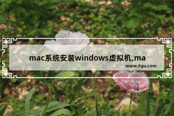 mac系统安装windows虚拟机,mac系统怎么装windows系统虚拟机