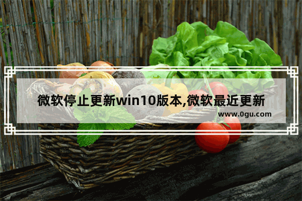 微软停止更新win10版本,微软最近更新win10出现的问题