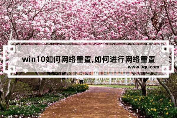 win10如何网络重置,如何进行网络重置win10