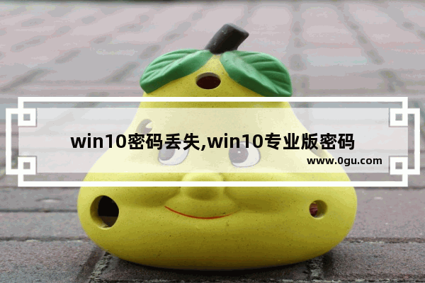 win10密码丢失,win10专业版密码忘记