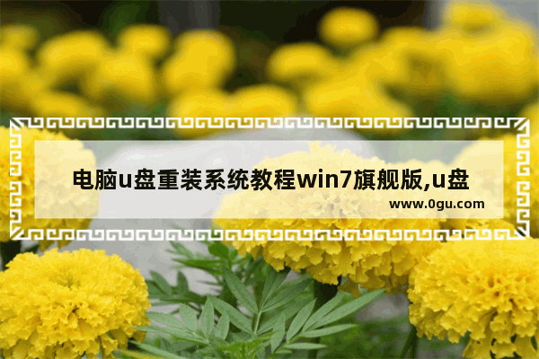 电脑u盘重装系统教程win7旗舰版,u盘重装win7系统步骤图解