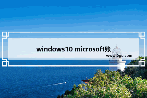 windows10 microsoft账户,win10用户账户怎么打开