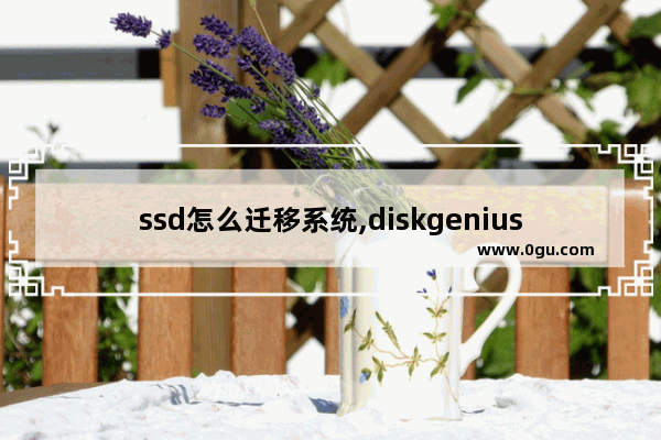ssd怎么迁移系统,diskgenius c盘迁移