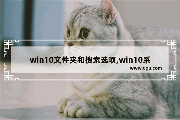 win10文件夹和搜索选项,win10系统怎么找文件夹选项