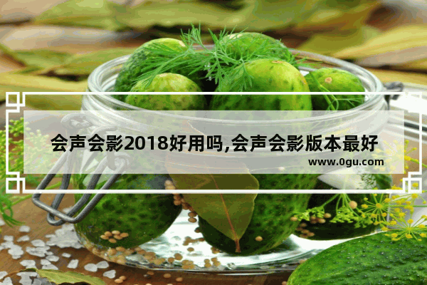 会声会影2018好用吗,会声会影版本最好用