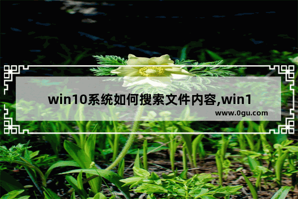 win10系统如何搜索文件内容,win10搜索文件内容
