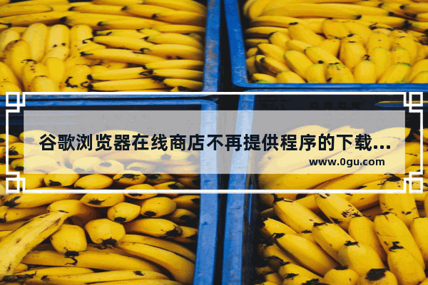 谷歌浏览器在线商店不再提供程序的下载方式,谷歌浏览器在线商店不再提供程序的下载软件