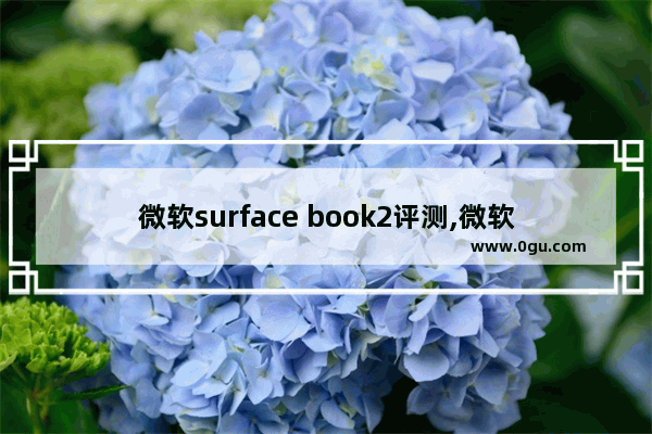 微软surface book2评测,微软 Surface Book 2